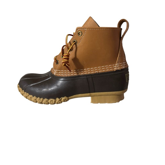 L.L. Bean Brown and Black Ankle Boots - Picture 3 of 7